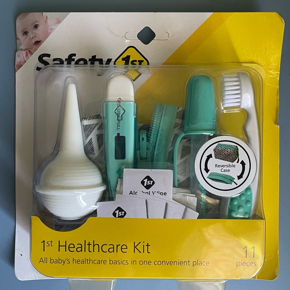 Safety 1st Baby Healthcare Kit - Teal and White